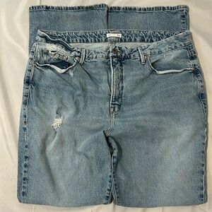 NWOT GOOD AMERICAN FLARE JEANS